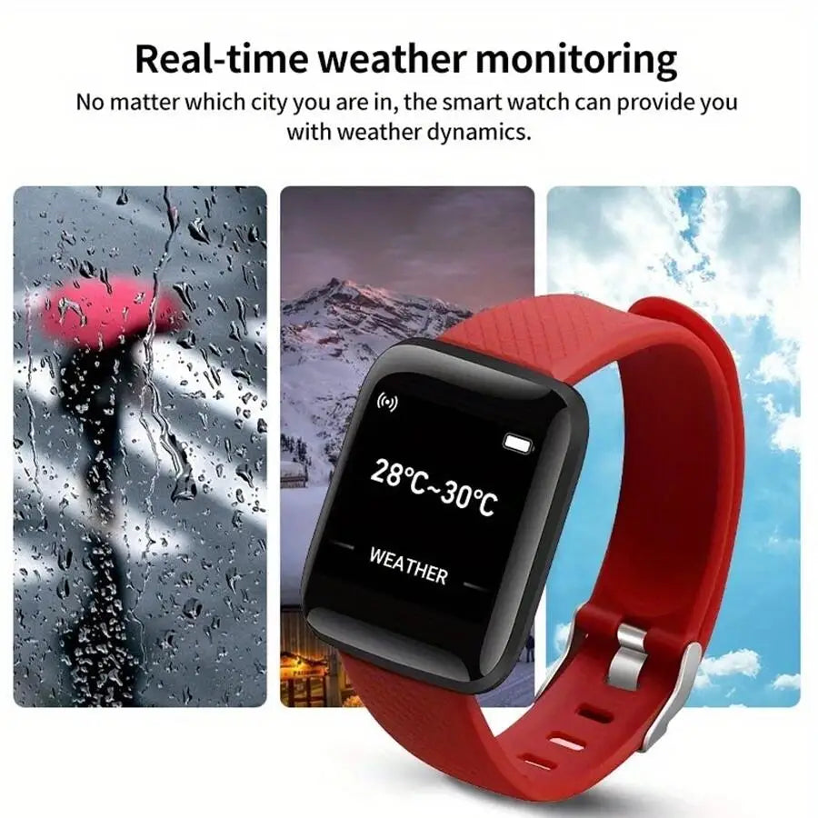 Multifunction Smart Watch For Men Women Kids Message Remind Music Control Sport Step Calories  Smartwatch Alarm Clock